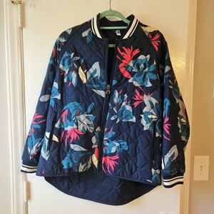 Joy Lab Floral Bomber Jacket